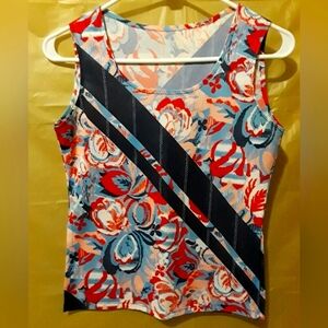 Multicolor Floral Tank Top